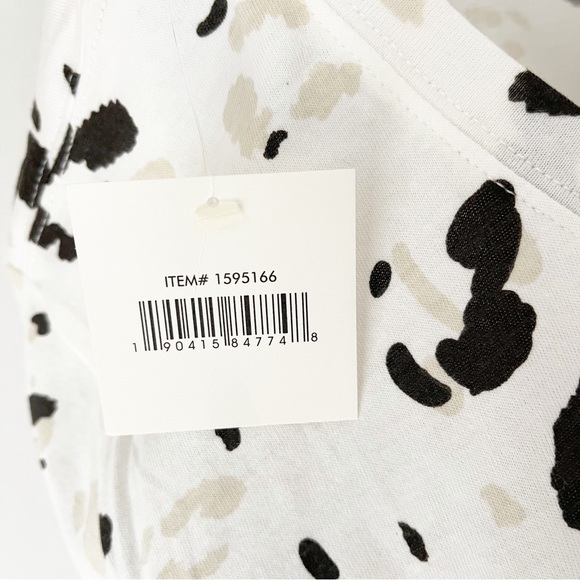 Eco Threads Organic Cotton Animal Print Top Size XL - Picture 5 of 5